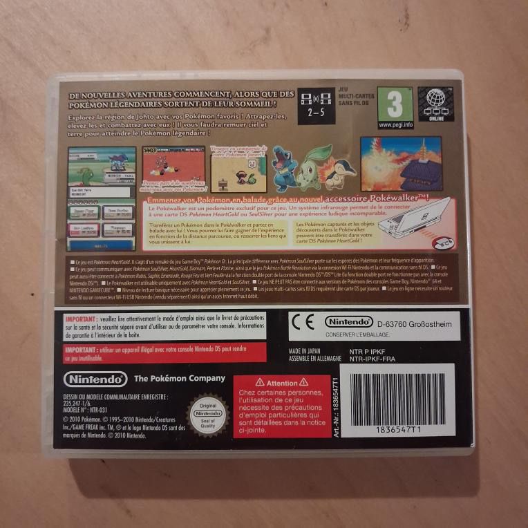 Pokémon Giochi: Pokémon Heartgold DS - Jeu Complet – Usato da Gland venduto da Grenier_Swiss 1