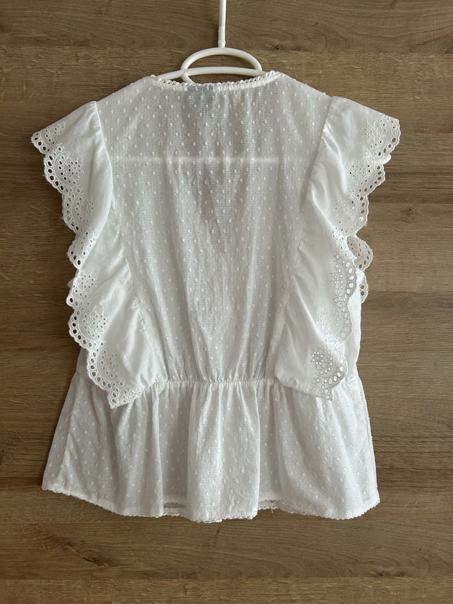 Vero Moda Blusen: Sommerbluse weiss – Gebraucht aus Ennenda von mar_kz98 3