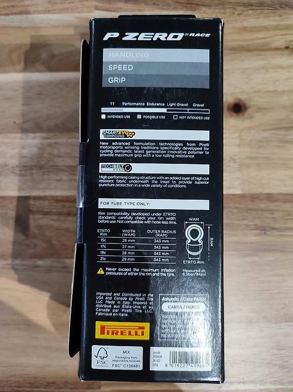 Pneus & Kompletträder: 50% COPERTONE STRADA PIRELLI SMARTEVO 700X28C – Gebraucht aus Rivera von inf_qr2h 1