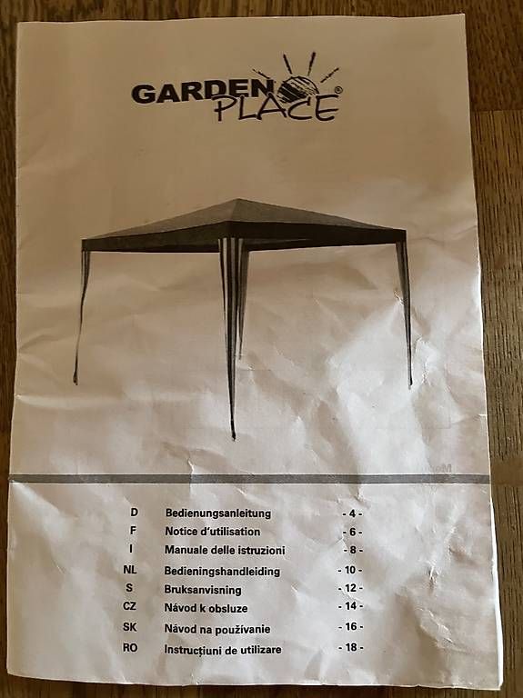 Zelte & Pavillons: Weiss grünes Party Zelt – Gebraucht aus Kleindöttingen von Alfa551 1