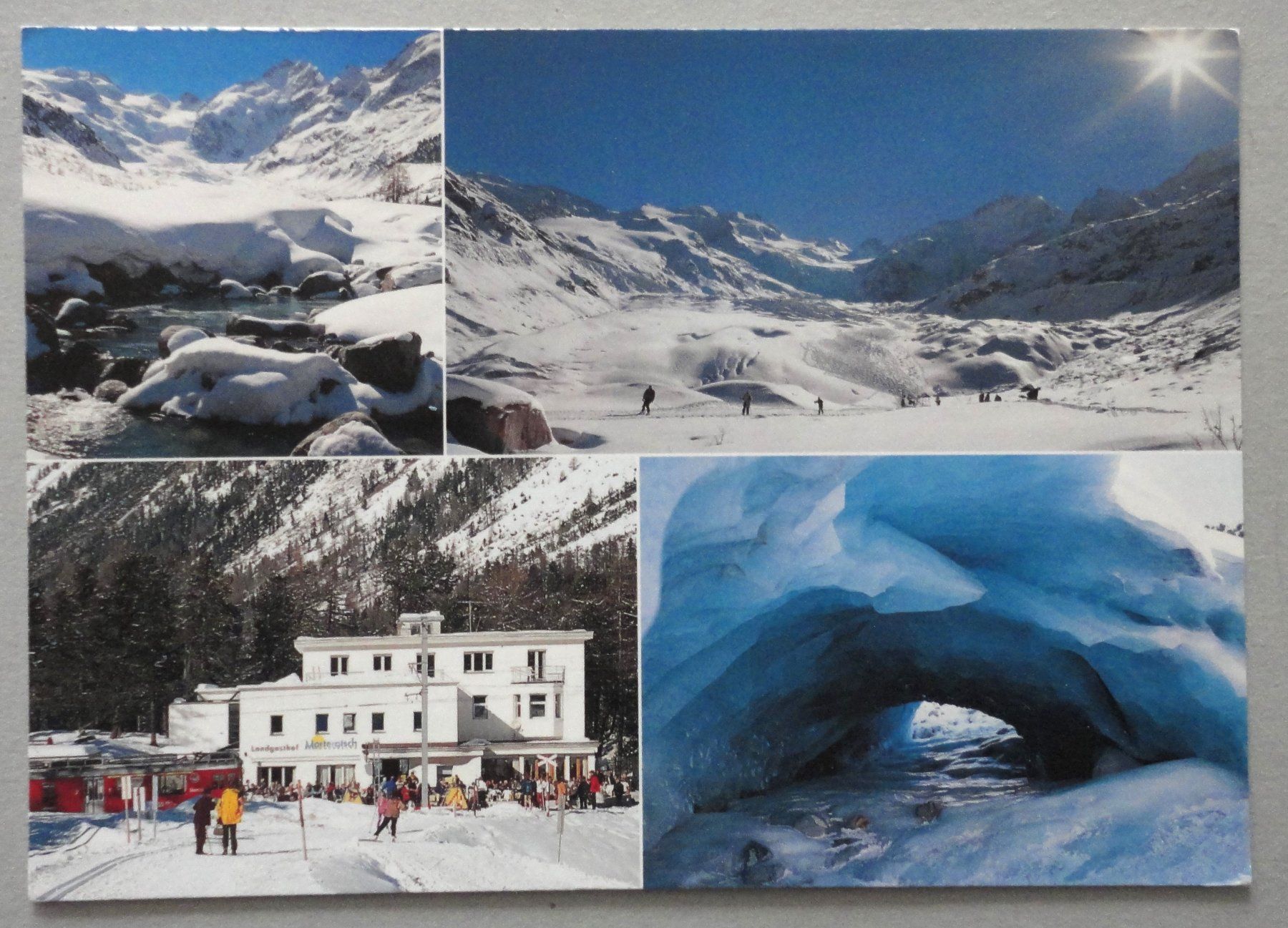 Cartoline postali: Morteratsch bei Pontresina, Engadin – Usato da Fétigny venduto da Billy2miny