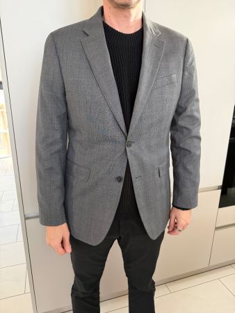 Herren Sakko Grau Grösse 50, Top Zustand, Business Look