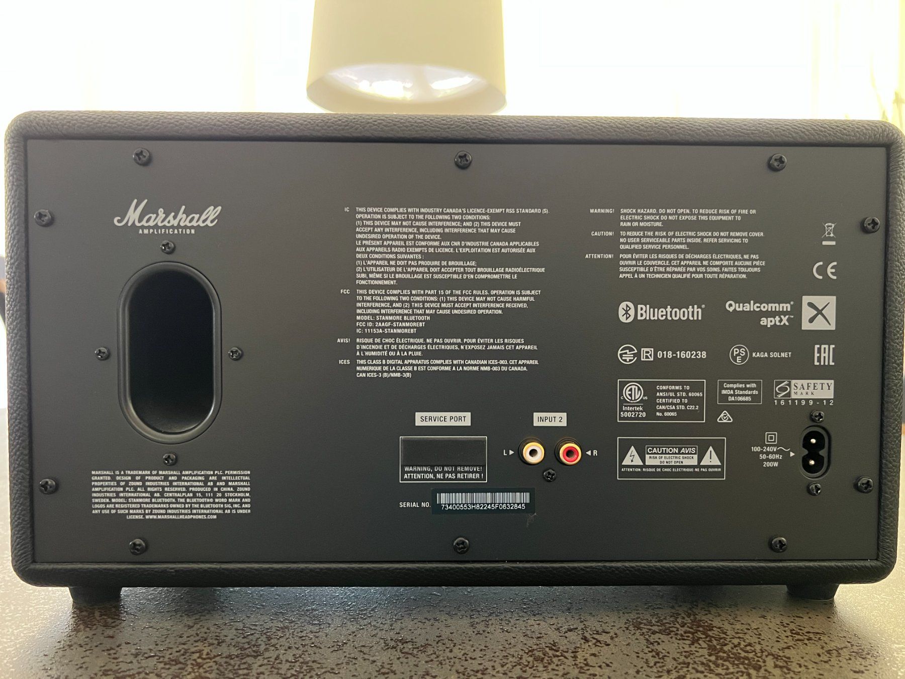 Marshall Casse acustiche: Marshall Stanmore Bluetooth Lautsprecher (1. Generation) – Usato da Thusis venduto da Basepi 3