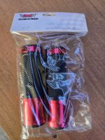 Neue Motorrad Griffe, Rot/Schwarz