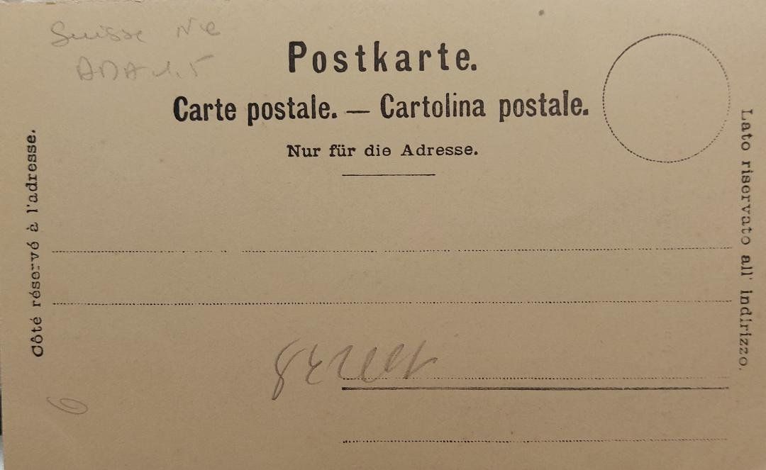 Ansichtskarten: NEUCHÂTEL - La plus ancienne partie du Château – Gebraucht aus Delémont von Domdom1 1