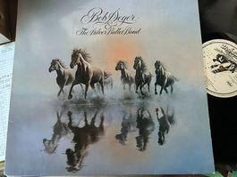 LP Vinyl Bob Seger - Against The Wind - MISSPRINT Fehlpress