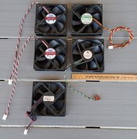 ***** Sortiment von 5x Lüfter für PCs oder andere Geräte