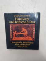 Buch Handwerk und höfische Kultur Europäische Möbelkunst