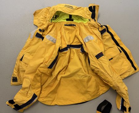 XM-Yachting Segeljacke, Grösse XS, Gelb/Blau, Top Zustand