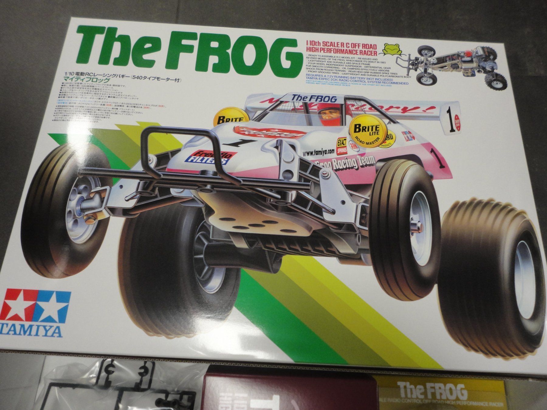 Tamiya Modellismo RC: Tamiya The Frog – Nuovo e nell'imballaggio originale da Horgen venduto da RcModell
