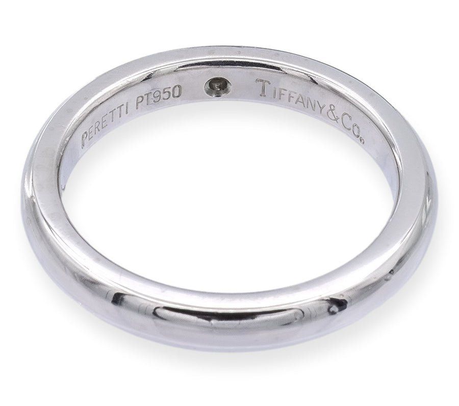 Tiffany & Co. Anelli: Tiffany & Co. 950 Platin Bandring Diamant – Nuovo (secondo la descrizione) da Bottighofen venduto da menschenfamilie 1