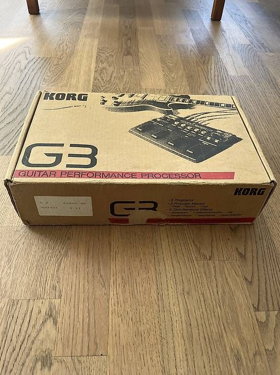 Korg Strumenti musicali: Guitar Performace Processor (Gitarrenpedal) – Usato da Baden venduto da rit_qsr9 4