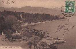 Ouchy - le Quai  1916
