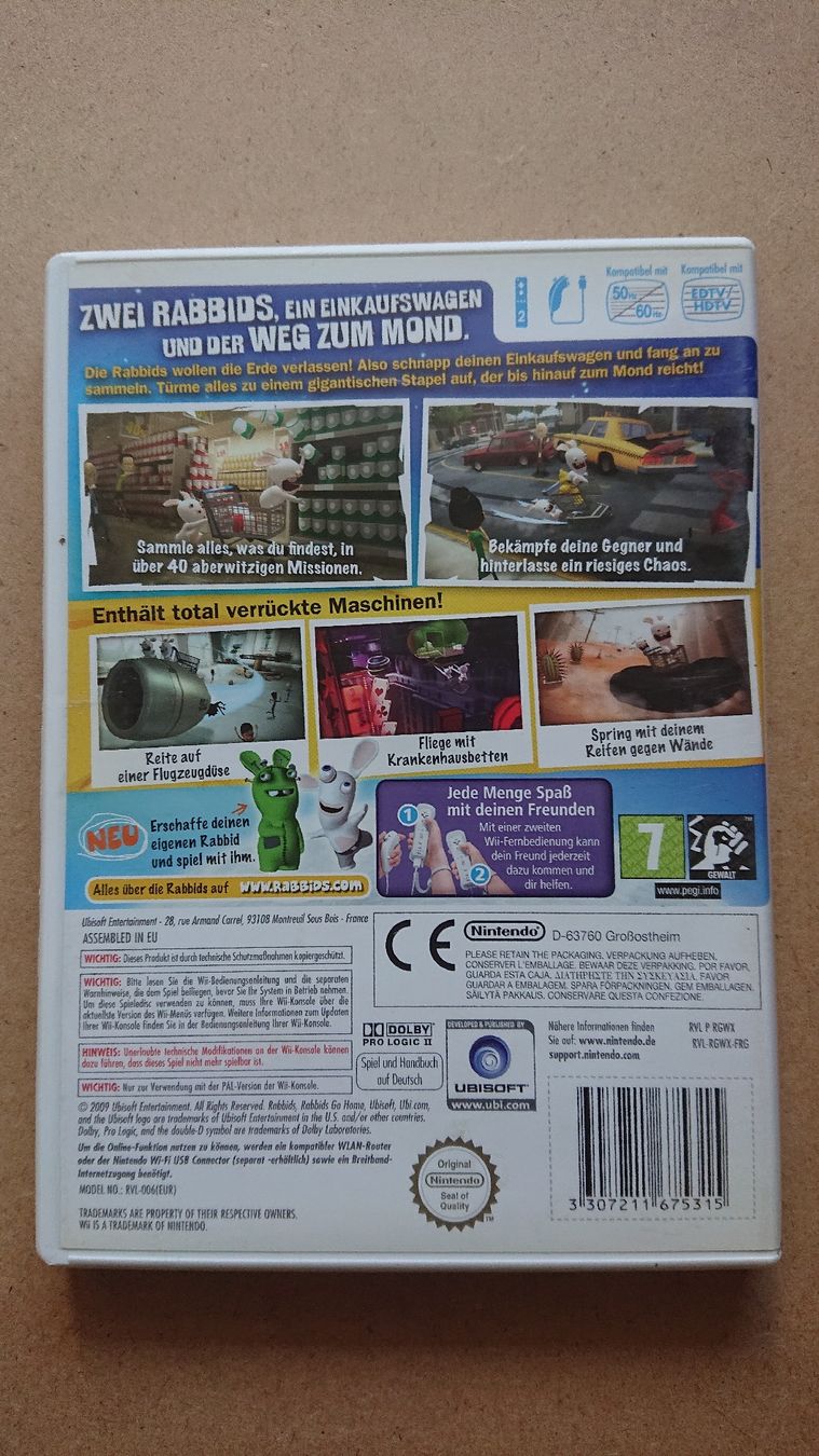 Giochi: Rabbids Go Home Wii  – Usato da Chur venduto da FreakofRarity 1