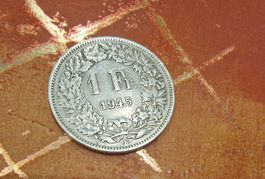 1 Fr. 1945 Helvetia Schweizer 