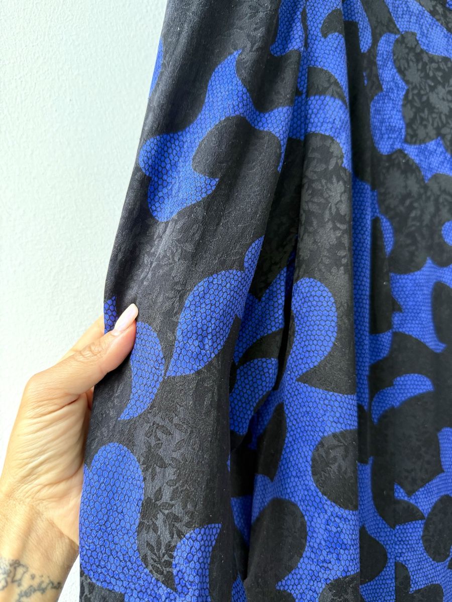 Robes: Bellissimo abito vintage in seta stampata – D'occasion à Castagnola par BlondiePosh 2