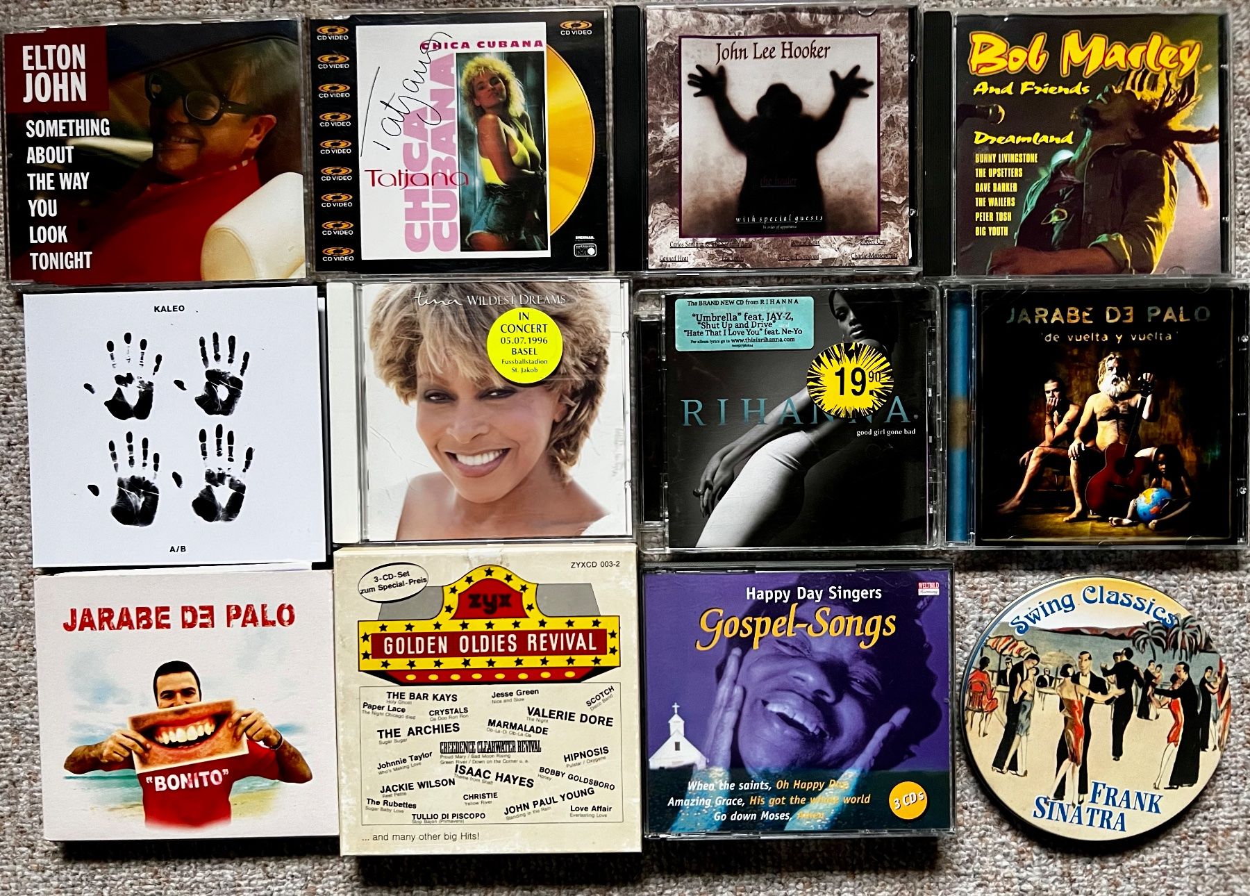 CDs: 33 CDs ROCK BLUES DANCE KUSCHEL DIV – Gebraucht aus Unterseen von bongmarley