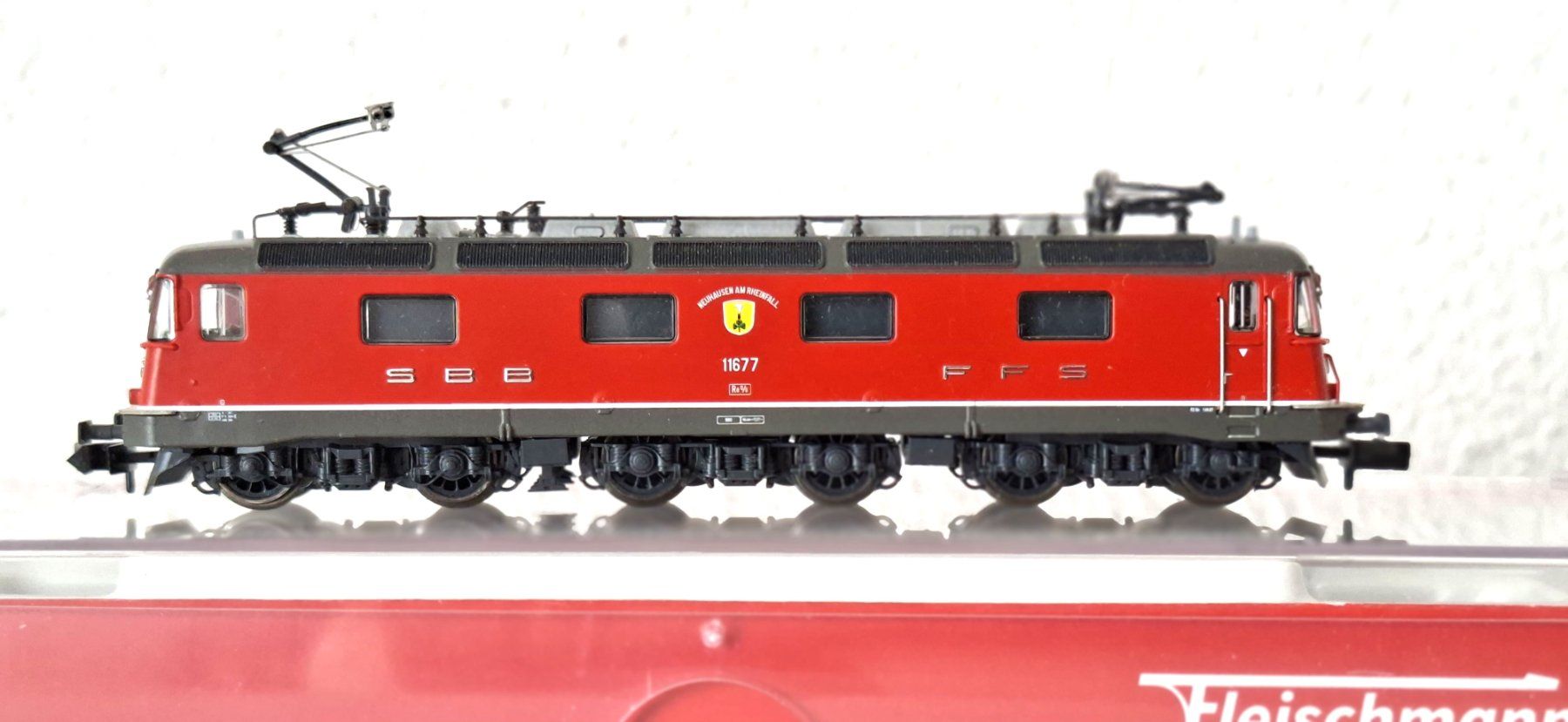Fleischmann Modellini di ferrovie: Fleischmann Re 6/6 SBB DCC mit Sound 734192 – Usato da Biberist venduto da Ntrains