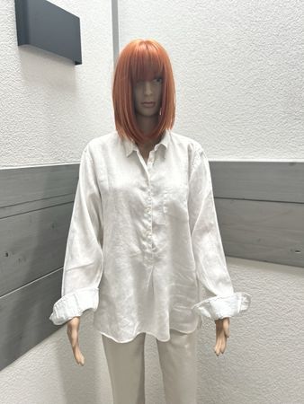 Lauren Ralph Lauren Linen Shirt White Size L