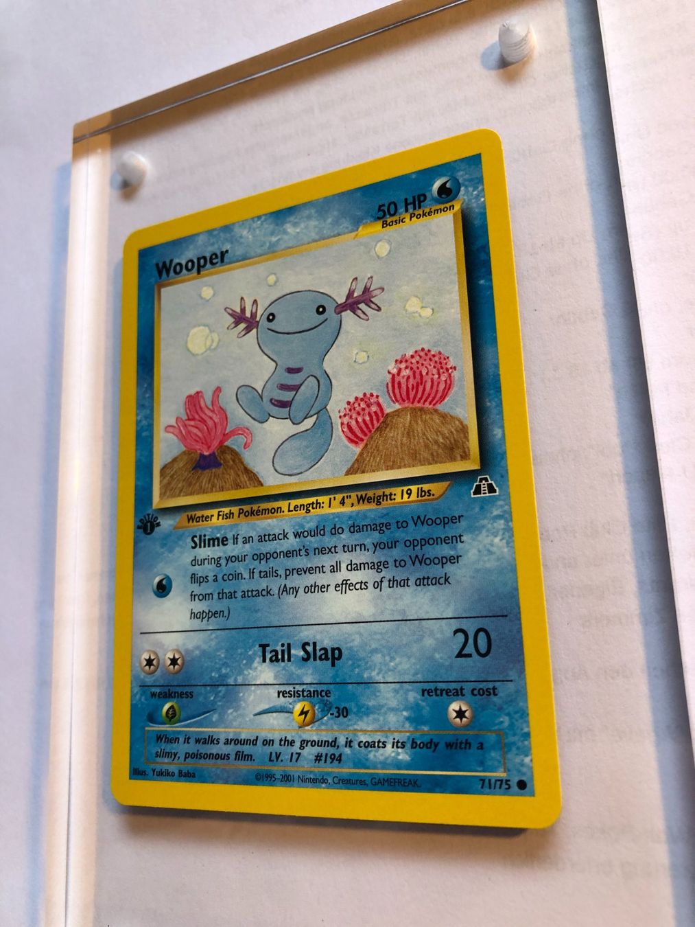 Carte collezionabili: Wooper 1st Neo Discovery - MINT - ab 1.- – Usato da Giubiasco venduto da dan_pr8b 2