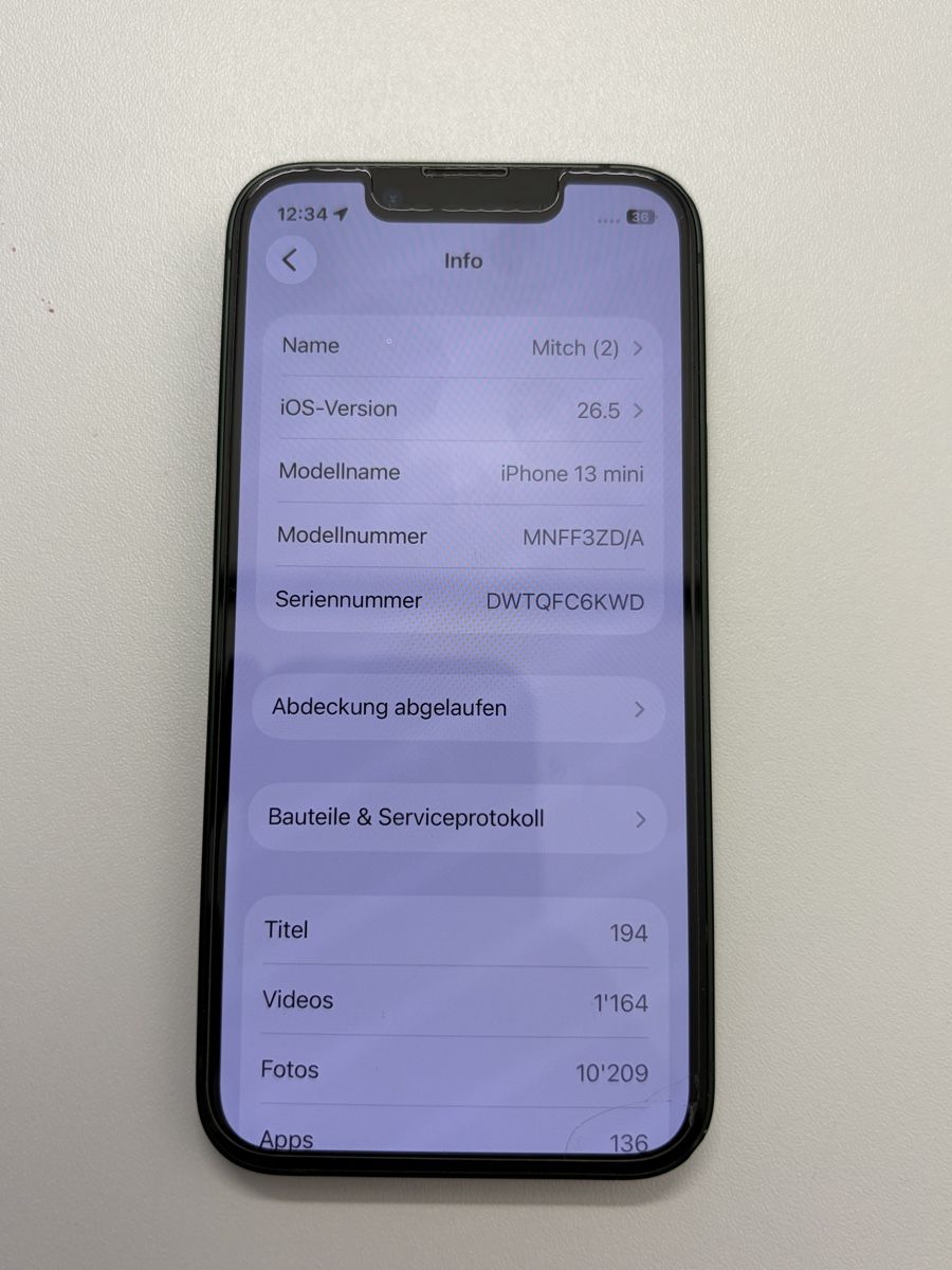 Apple Portables: iPhone 13mini, Green, 128GB – D'occasion à Bern par Mitch3027 3