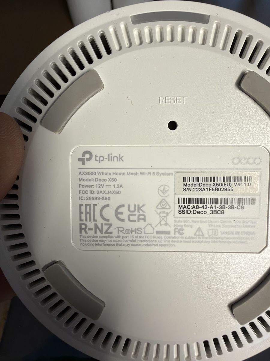 TP-Link Modems & Router: TP-Link Deco x50 (3 Stück) – Gebraucht aus Rorbas von D4NG1A 2