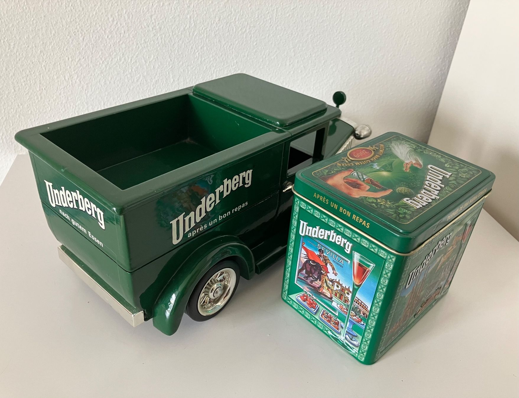 Opel Modellini d'auto: Underberg Oldtimer mit Blechdose – Nuovo (secondo la descrizione) da Zürich venduto da Kue_Zuerich 4