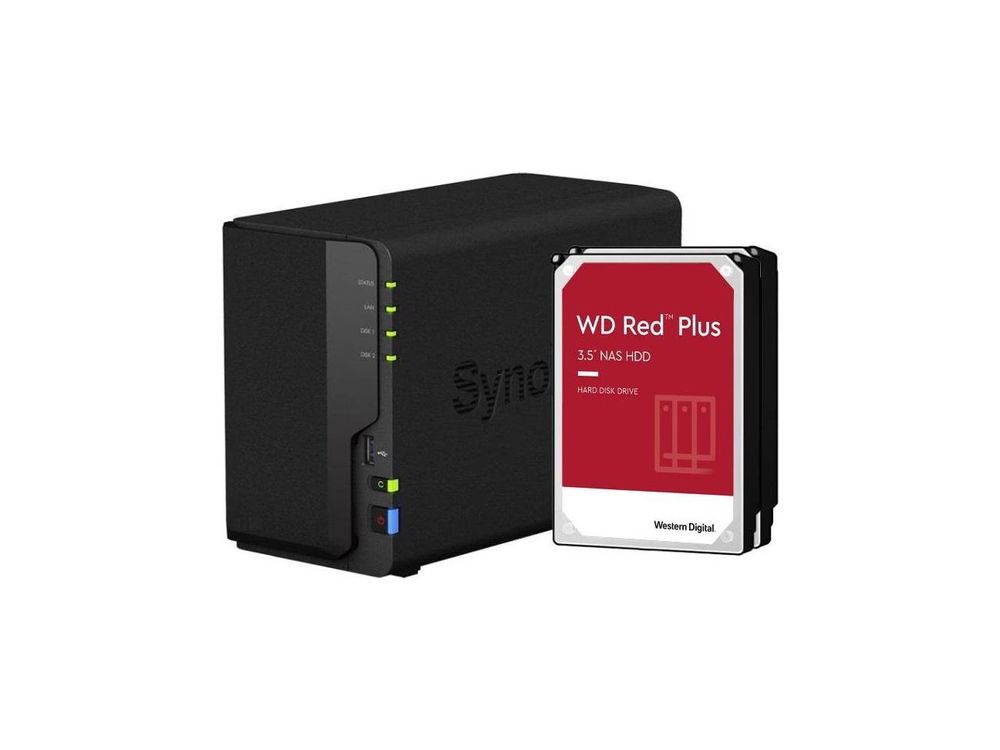 【HDD付き】Synology DS220+ WD Red Plus 24TB Question about Synology DS220+