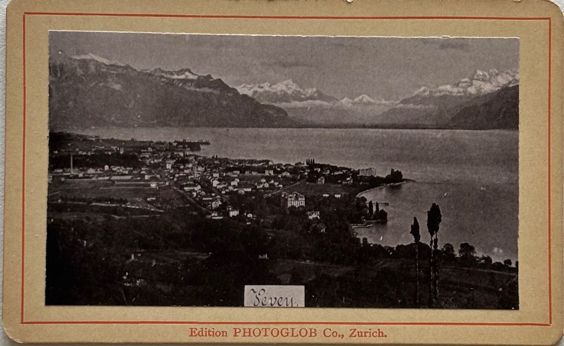Cartoline postali: CDV Photoglob - Vevey – Usato da Frauenfeld venduto da Merk52