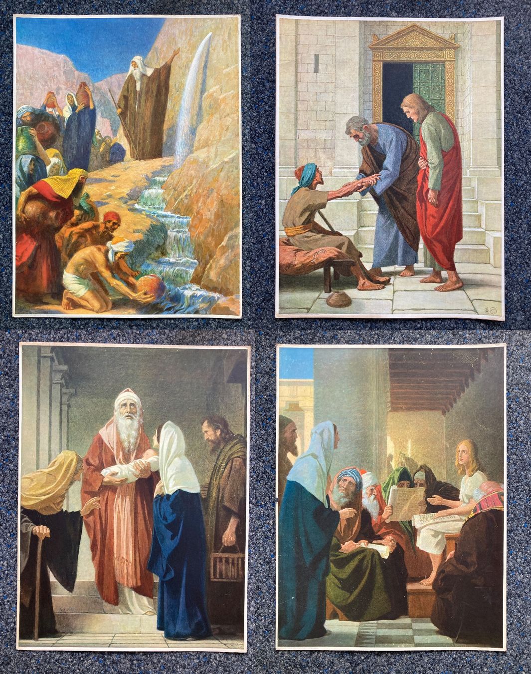 Foto & Immagini: OSTERN BIBEL BILDER  KONVOLUT – Usato da Luzern venduto da felicebruno 3