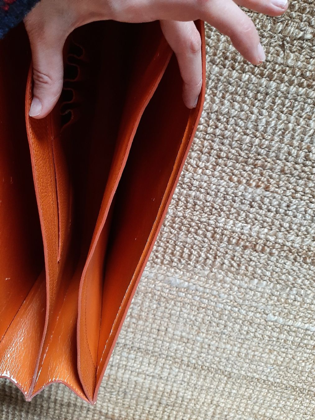 Valigie & Borse: Melette orange 100%cuir – Usato da Lausanne venduto da Cognitia 6