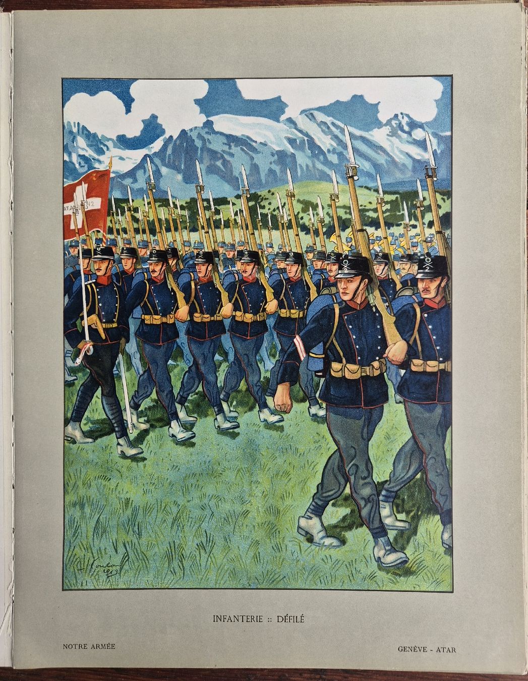 Livres: Notre Armée, Edition Atar, 40 planches par Eric de Coulon – D'occasion à Farvagny-le-Grand par CollectibleWatches 8