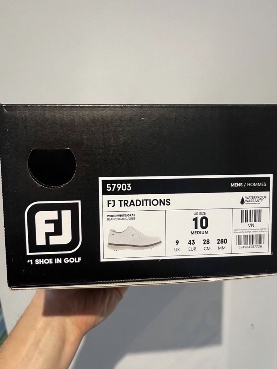 Scarpe da uomo: FootJoy Golfschuhe Gr. 43 Neu – Nuovo e nell'imballaggio originale da Thierachern venduto da phipens 4