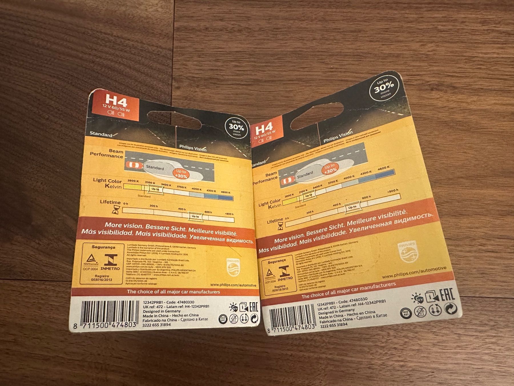 Philips Lampen: 2 x Philips Vision H4 Autolampen – Neu und originalverpackt aus Küssnacht am Rigi von Minkijulia 1
