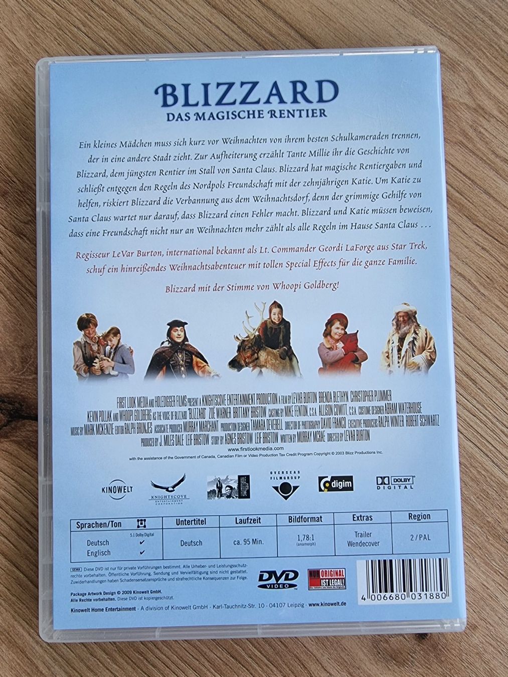 Tutti i DVDs: DVD "Blizzard Das magische Renntier" – Usato da Winterthur venduto da Christinakim 1