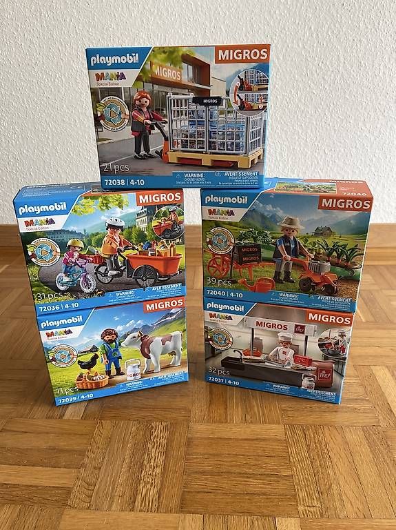 Giocattoli: Playmobil Mania Migros – Nuovo e nell'imballaggio originale da Neuenhof venduto da _Ambar_