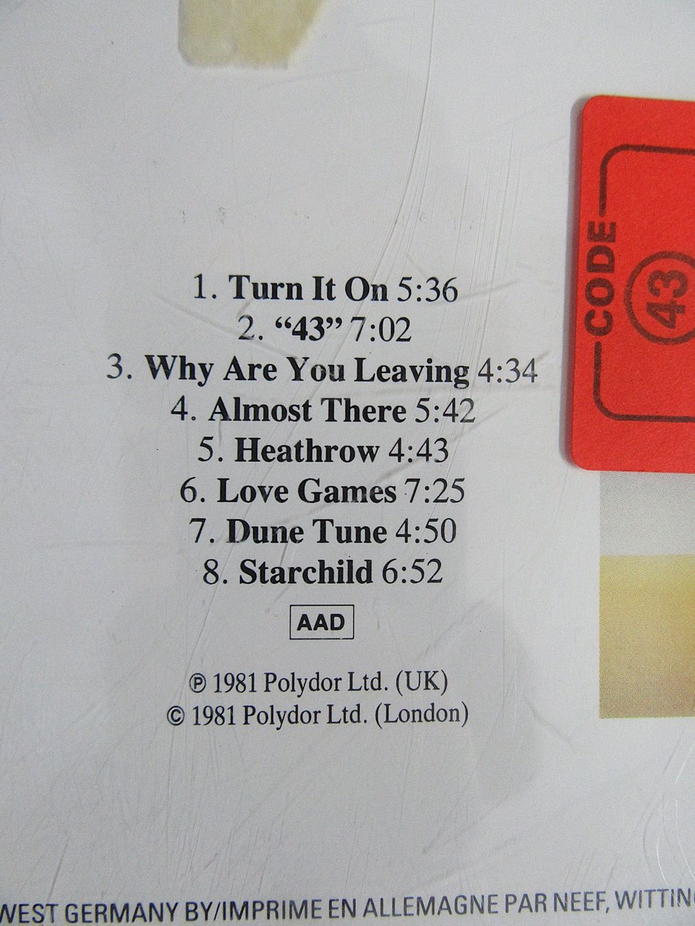 CDs: CD - Level 42 - Level 42 – D'occasion à Auenstein par Padabimbim 2