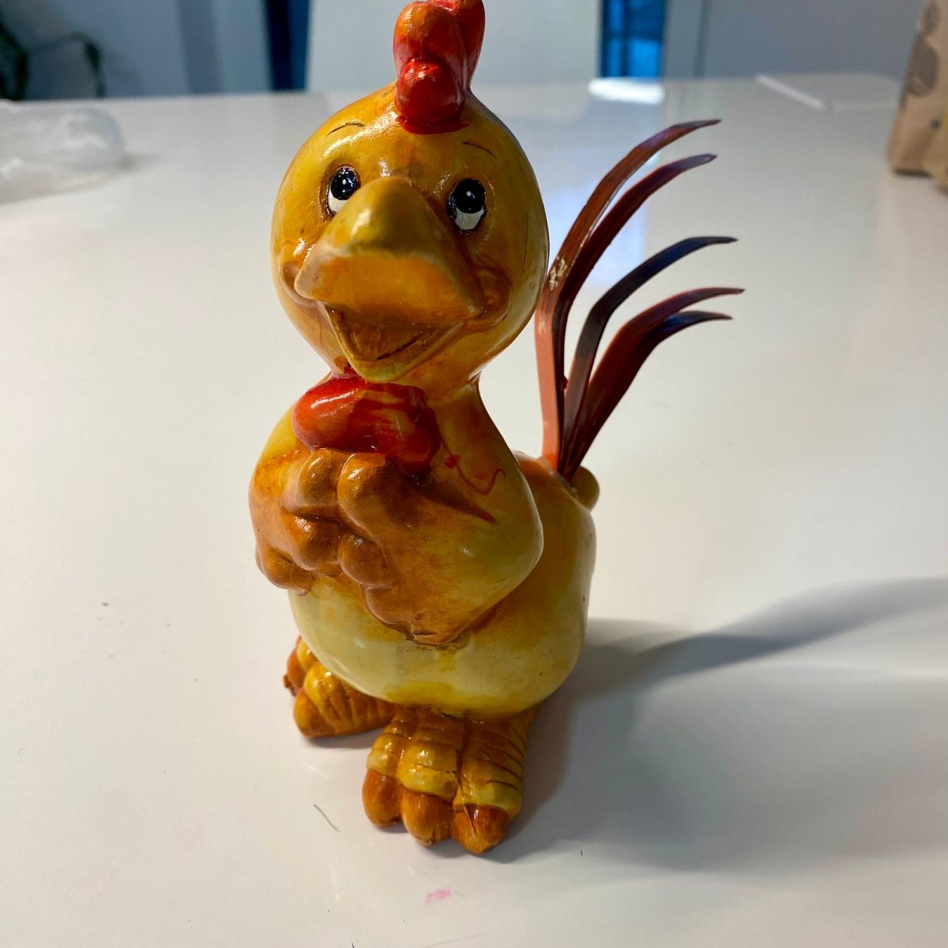 Figuren: 6 Stück witziger Hahn Figur, Frühlingsdeko – Gebraucht aus Krauchthal von SamsPuce 2