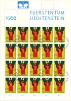 K'Bogen  Kirchenpatrone 5+150  1968    gestempelt Ersttag