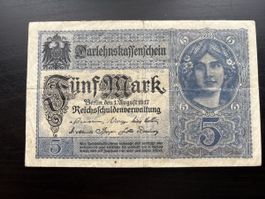 Billet Allemagne 🇩🇪 1917