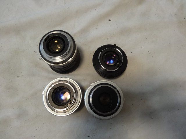 Minolta Fotocamera: 4 STK MINOLTA MF LENS TIP TOP LÄÜFT.ETUI. – Usato da zürich venduto da ahmad01 3