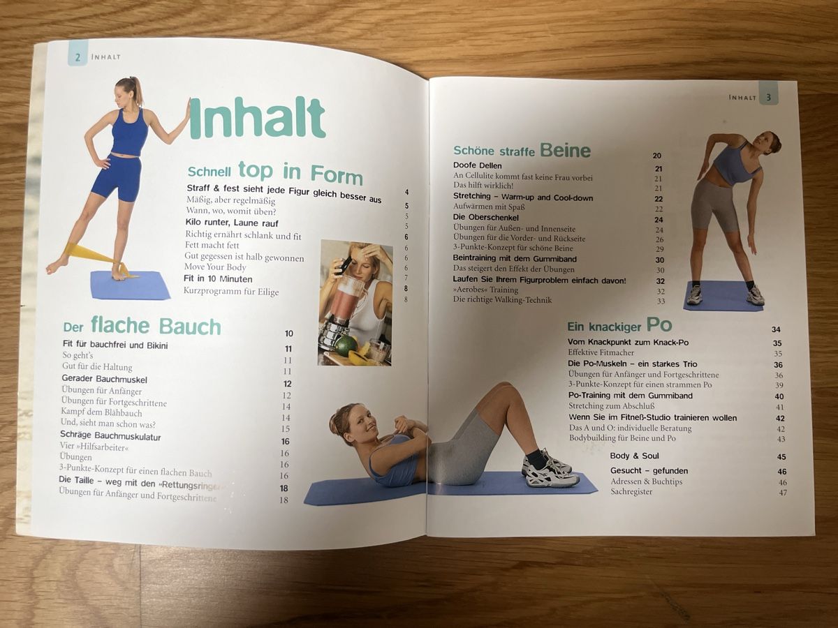 Libri: Bauch Beine Po - Das Original GU Trainingsprogramm! – Usato da Uerzlikon venduto da FrauM01 1