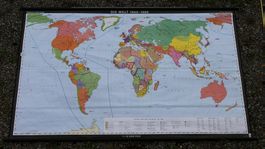 XL Schulwandkarte "Welt, Erde" 3