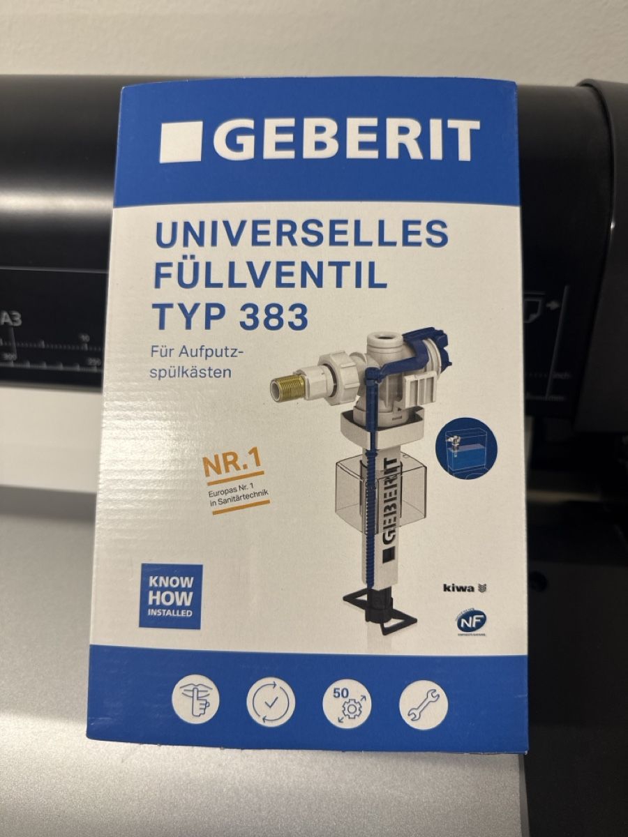 Geberit WC: Geberit Füllventil  – Neu und originalverpackt aus Uster von TB1991