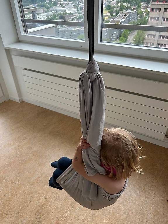Amache: sensorische Schaukel, Aerial Hängematte – Usato da Zürich venduto da thi_zh7v 2