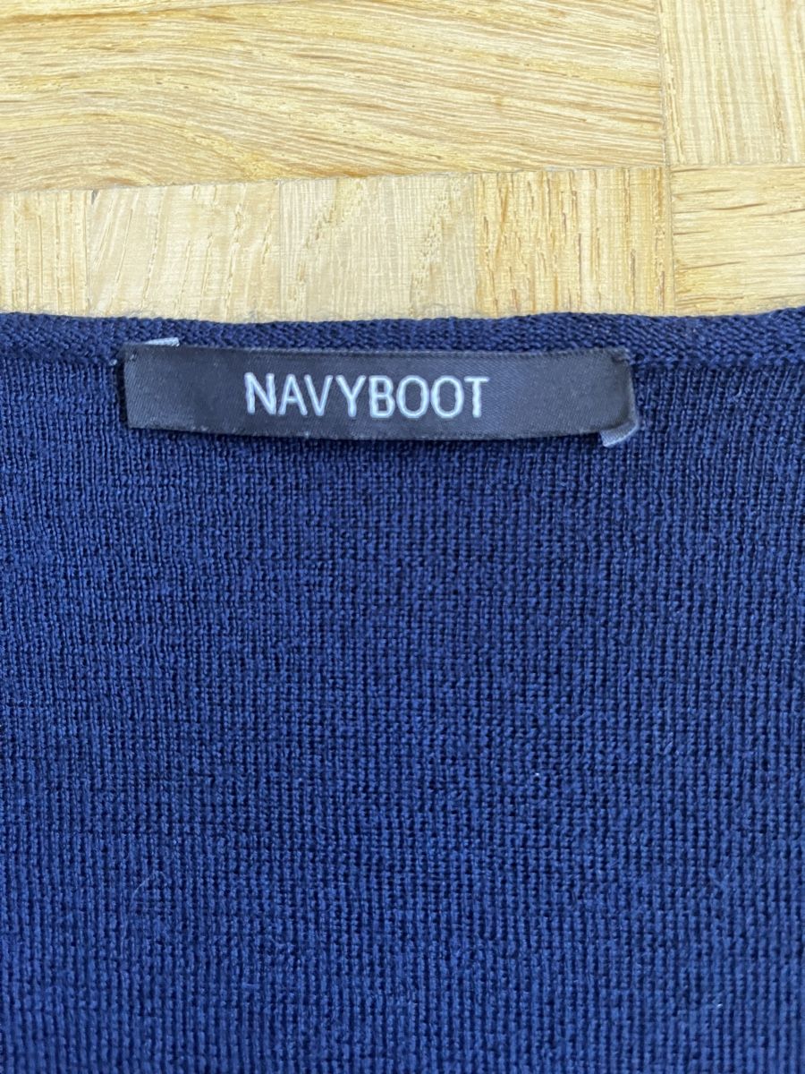 Navyboot Maglioni & Felpe: NAVYBOOT Pullover blau Gr.  M, 100% Merino Wolle – Usato da Zürich venduto da Kleanthy 2