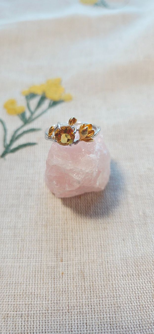 Anelli: NEW - S925 Citrine Ring (Adjustable) – Nuovo (secondo la descrizione) da Zürich venduto da cin_wcf6 3