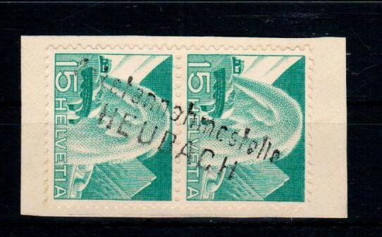 Alle Briefmarken: Paketannahmestelle Heubach – Gebraucht aus Wolhusen von Curver9