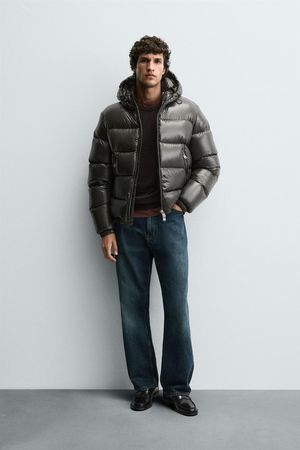 Zara Daunenjacke Winterjacke Pufferjacke