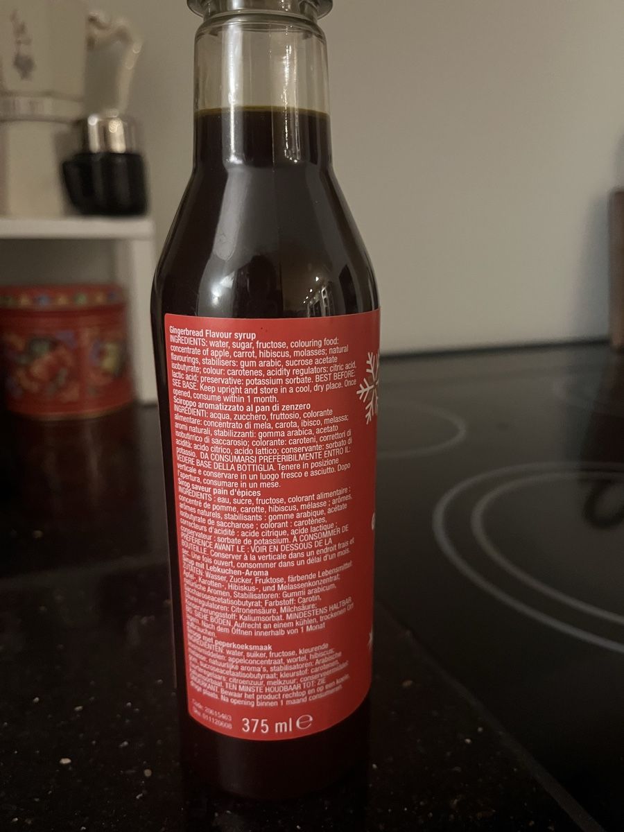 Cibi & Specialità: Starbucks Gingerbread Syrup Unopened – Nuovo e nell'imballaggio originale da Oberarth venduto da pau_h8rf 1